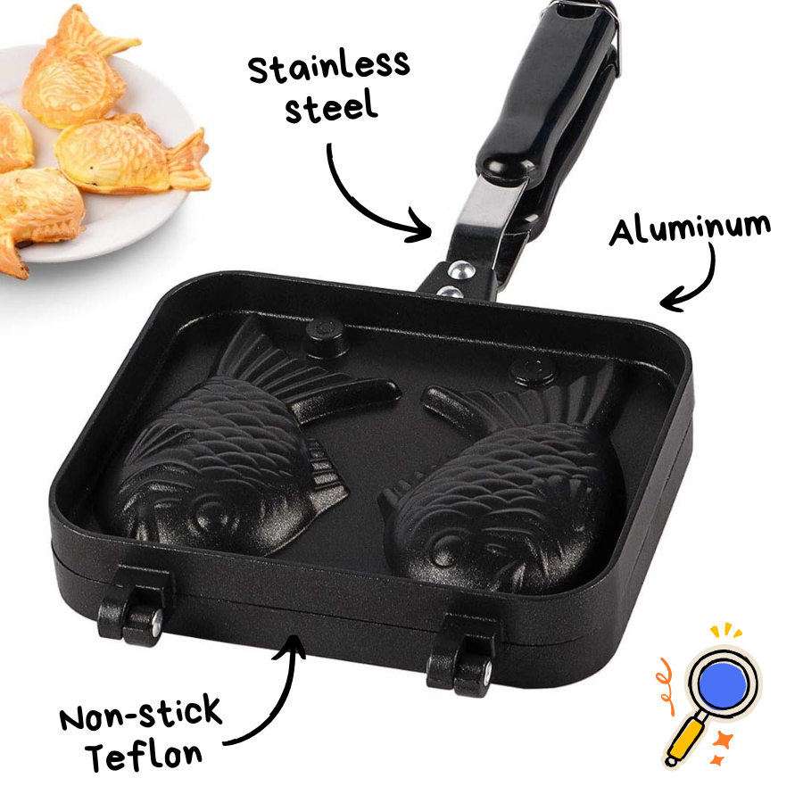 Taiyaki Waffle Maker